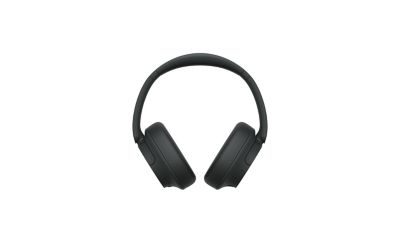 Image of a black pair of Sony WH-CH720 headphones on a white background