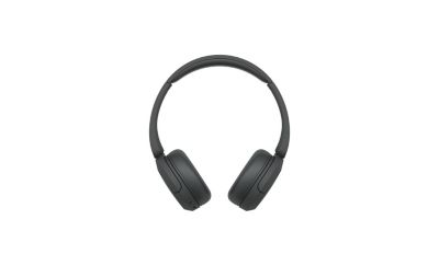 Image of a black pair of Sony WH-CH520 headphones on a white background