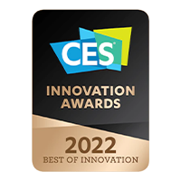 CES® 2022 年創新獎 - 2022 年「最佳創新獎」標誌
