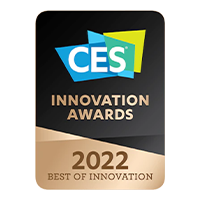 לוגו של CES® 2022 Innovation Awards - 2022 Best of Innovation