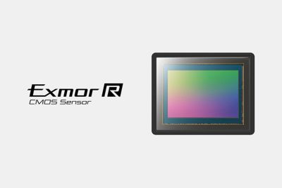 A photo of the Exmor R CMOS image sensor