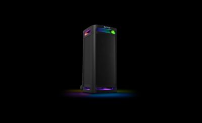 Hình ảnh xoay tròn của chiếc loa cho thấy sản phẩm này từ mọi góc độ