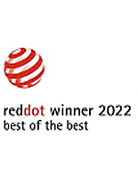 Logo pemenang reddot 2022 terbaik dari yang terbaik