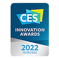 شعار المكرّم لعام 2022 بجوائز الابتكار من CES®‎ لعام 2022