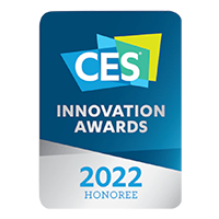 לוגו של CES® 2022 Innovation Awards - 2022 Honoree