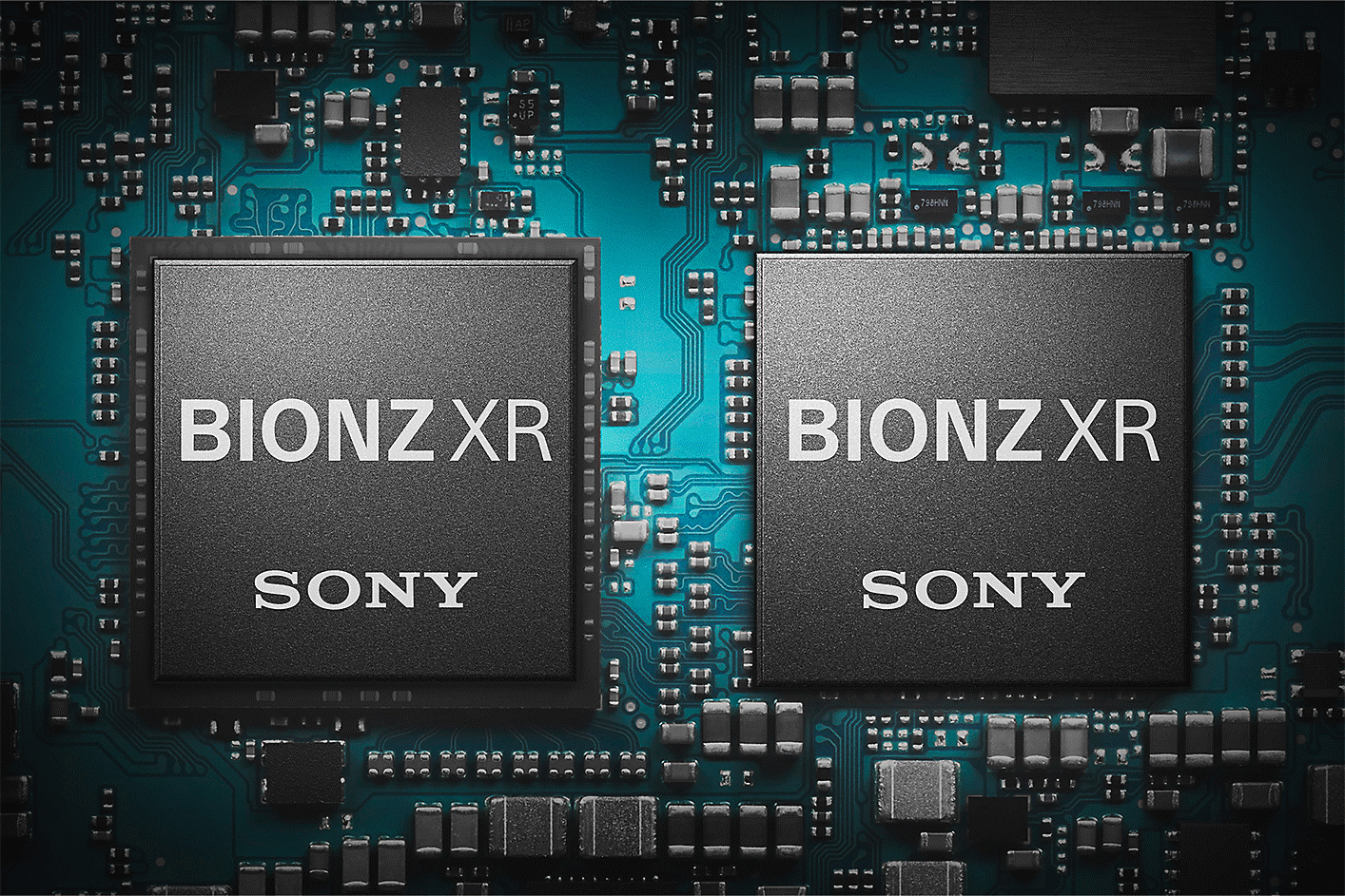 BIONZ XR 이미지 프로세싱 엔진의 사진