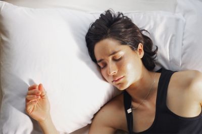 Image of a woman sleeping