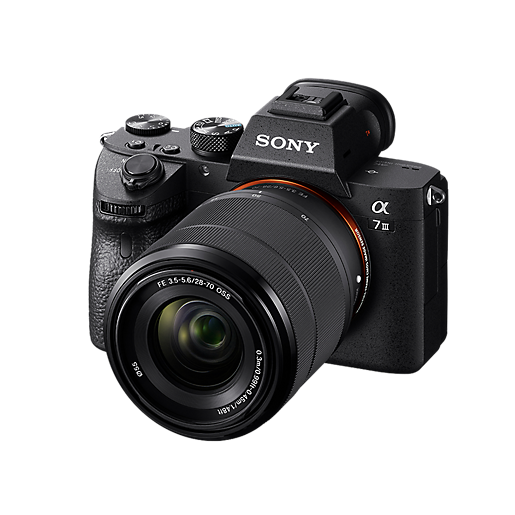 Alpha 7 III with 35mm full-frame image sensor