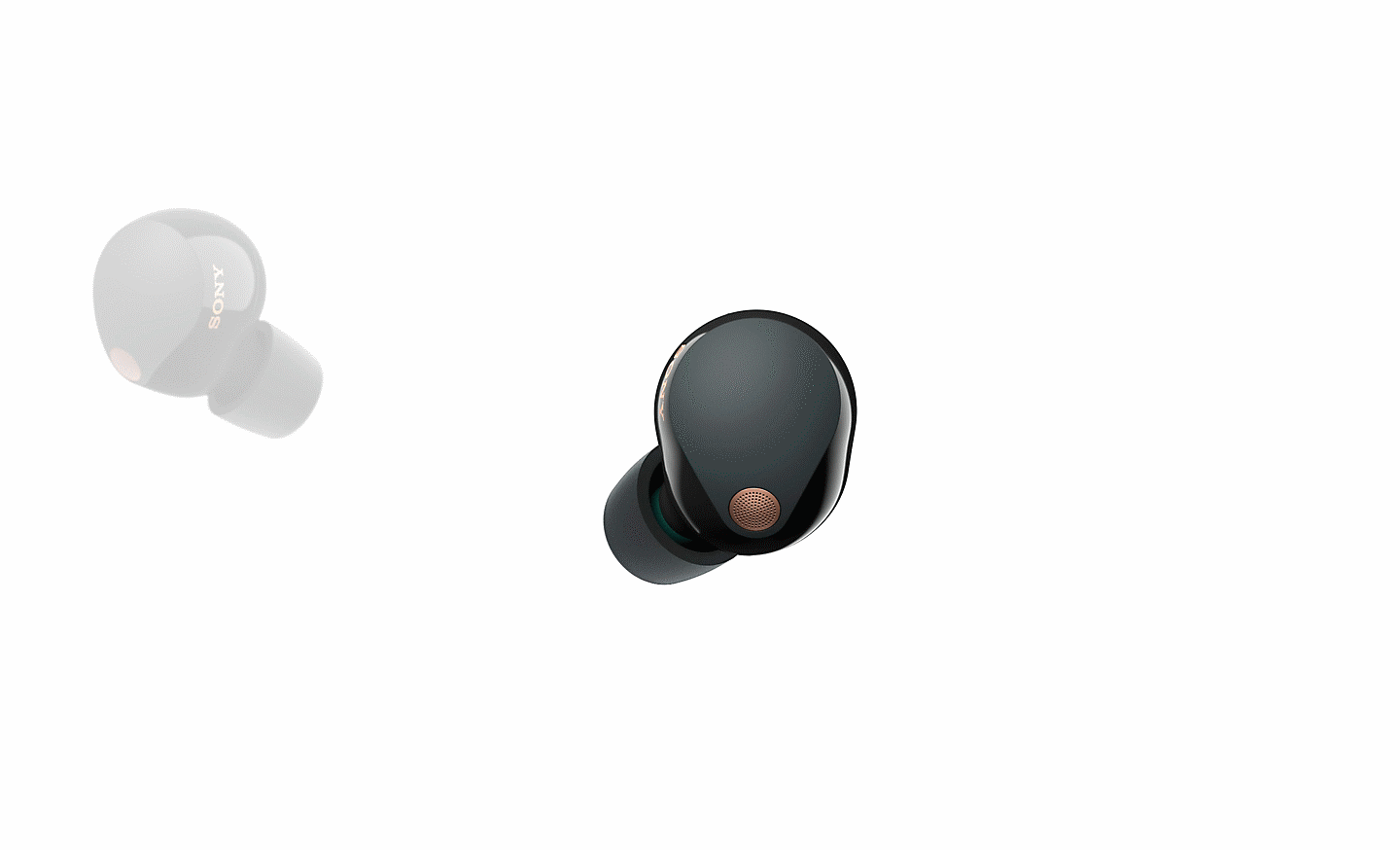 360-degree view of the WF-1000XM5 headphones