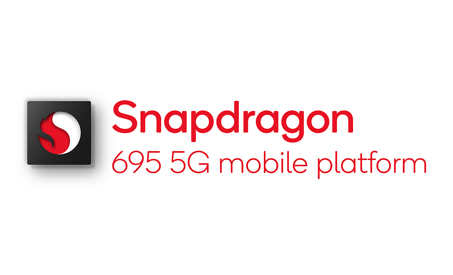 โลโก้ Snapdragon 695 5G สำหรับมือถือ