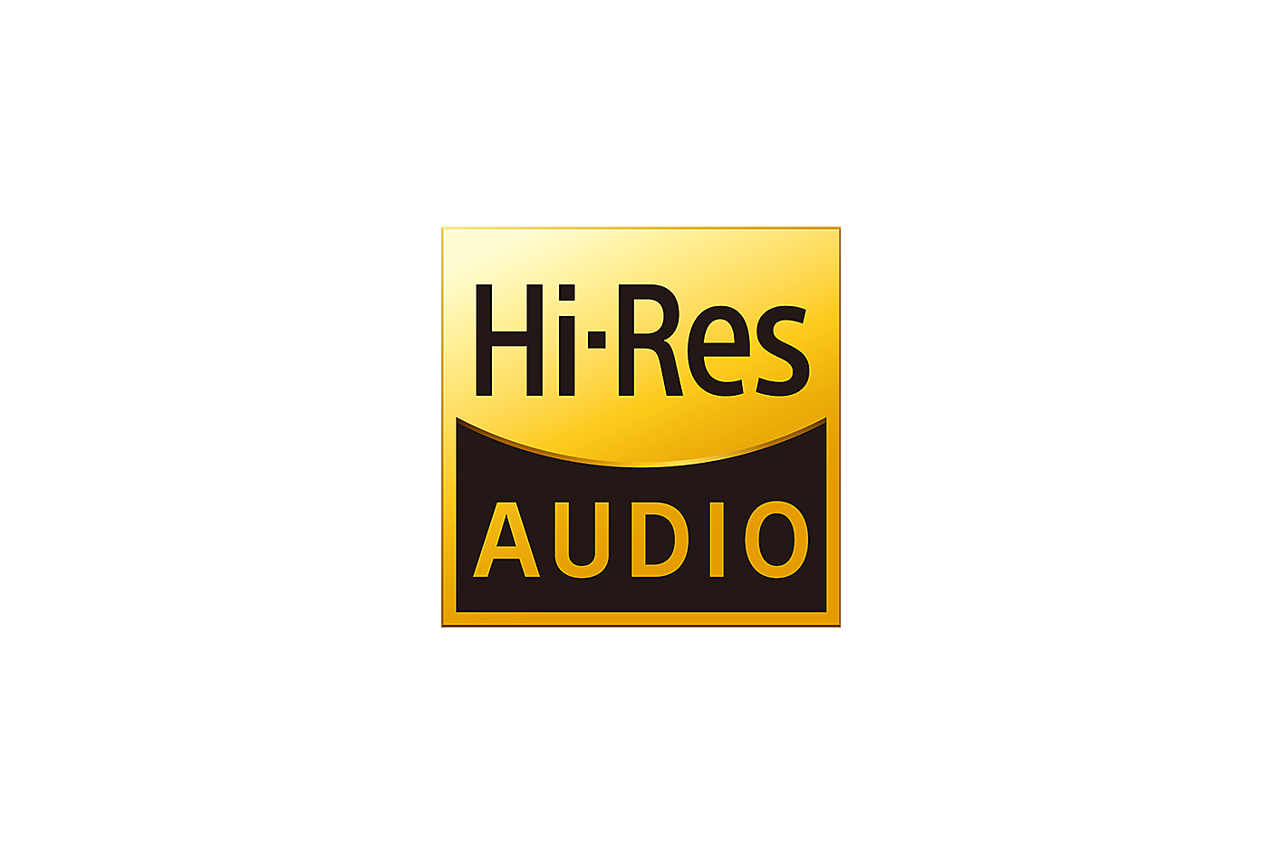 Logotipo de audio de alta resolución
