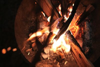 Imagen de una fogata