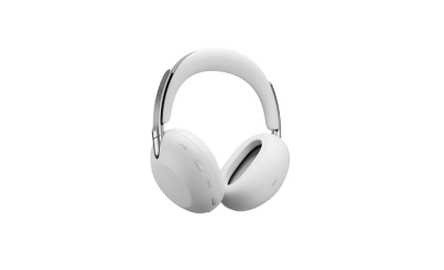 A pair of white 1000X THE COLLEXION headphones with 360 angle