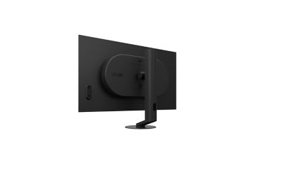 360 view of screen on a stand, on a white background