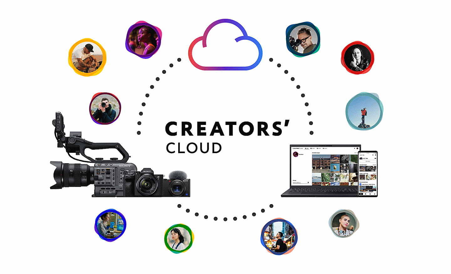 โลโก้ Creators' Cloud