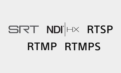 Logos of the streaming protocols