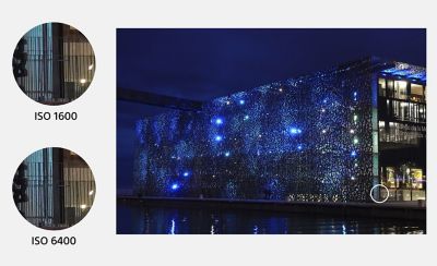 Imágenes más nítidas, incluso en condiciones de poca luz