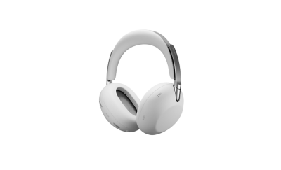 A pair of white 1000X THE COLLEXION headphones with 360 angle