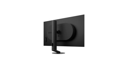 360 view of screen on a stand, on a white background