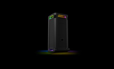 Hình ảnh xoay tròn của chiếc loa cho thấy sản phẩm này từ mọi góc độ