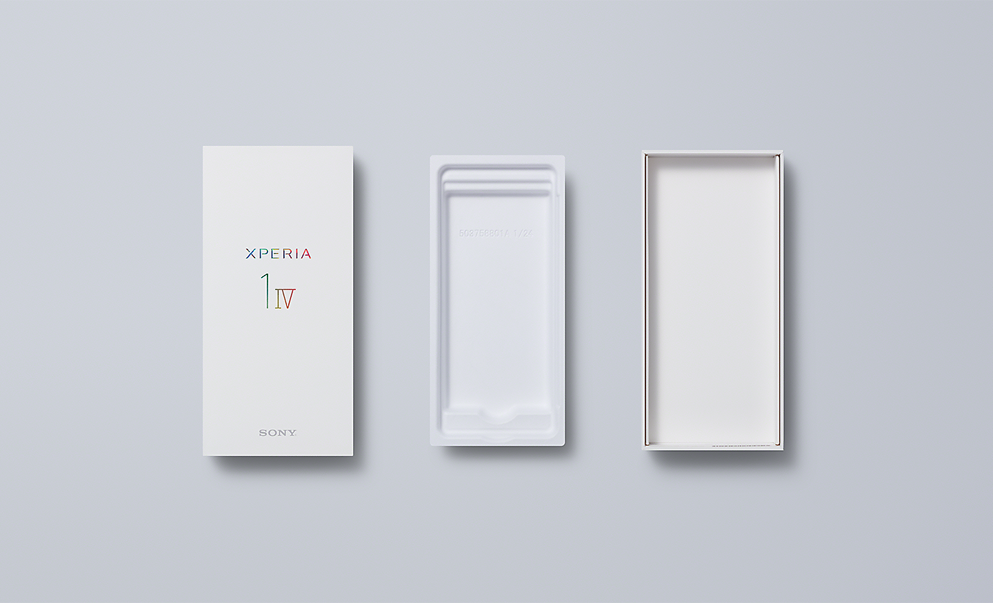 Packaging for the Xperia 1 IV