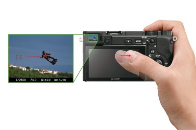 Touch Pad provides smooth focus-area selection