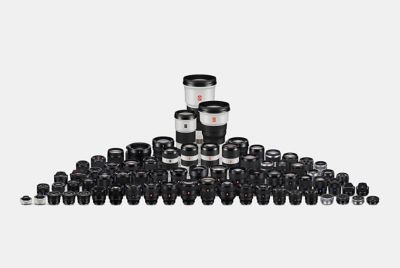 Product image of E-mount lenses