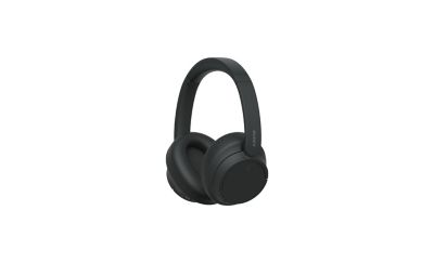 Image of a black pair of Sony WH-CH720 headphones on a white background