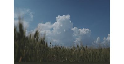 IN(즉시) 모드로 촬영한 하늘과 구름 토토사이트 모멘트