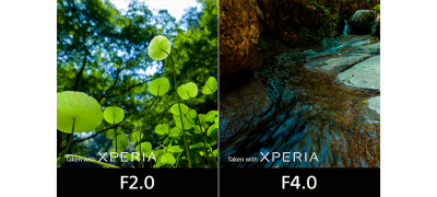 Dual aperture gives you more variety