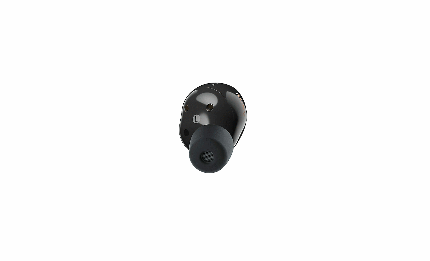 „Sony“ WF-1000XM5 ausinių 360 laipsnių vaizdas