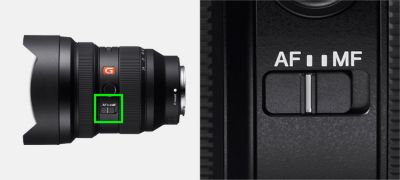 Easy manual/auto focus switching