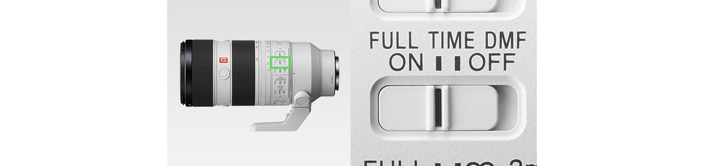 DMF toàn thời gian hỗ trợ lấy nét chính xác