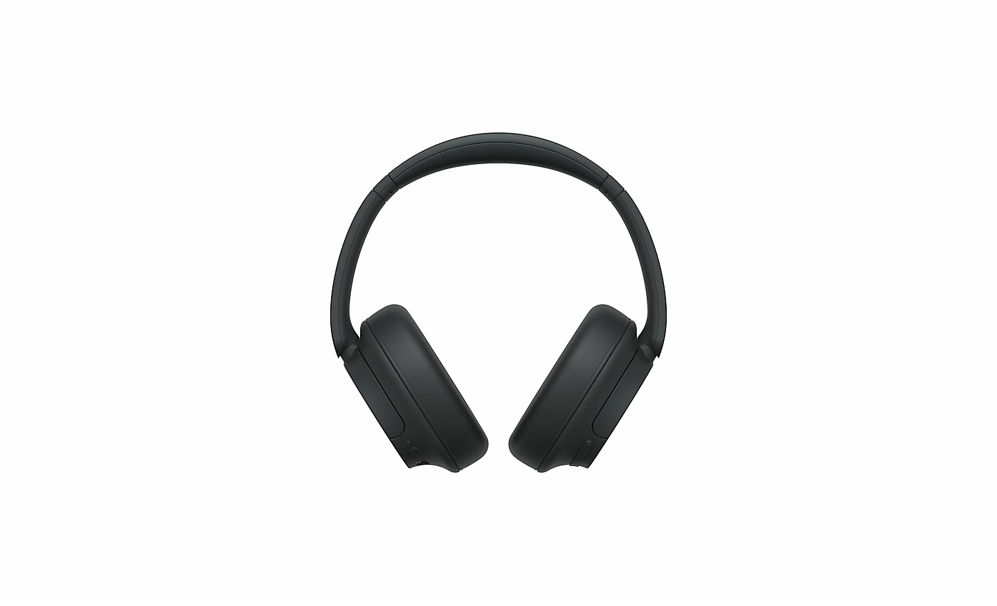 Slika crnih Sony WH-CH720 slušalica na beloj pozadini