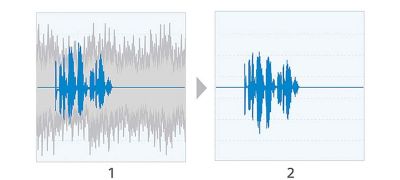 Mute the outside world for clear call quality