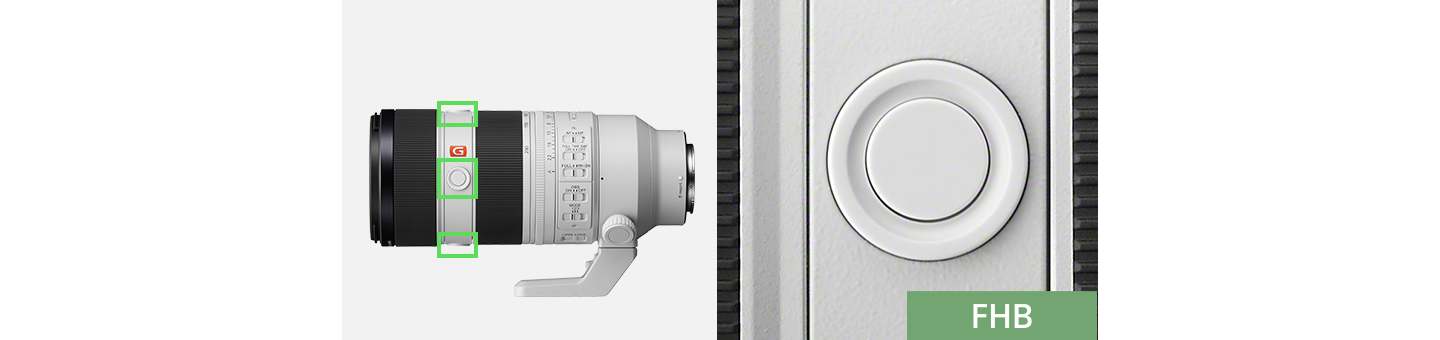 Ba nút giữ lấy nét tùy chỉnh