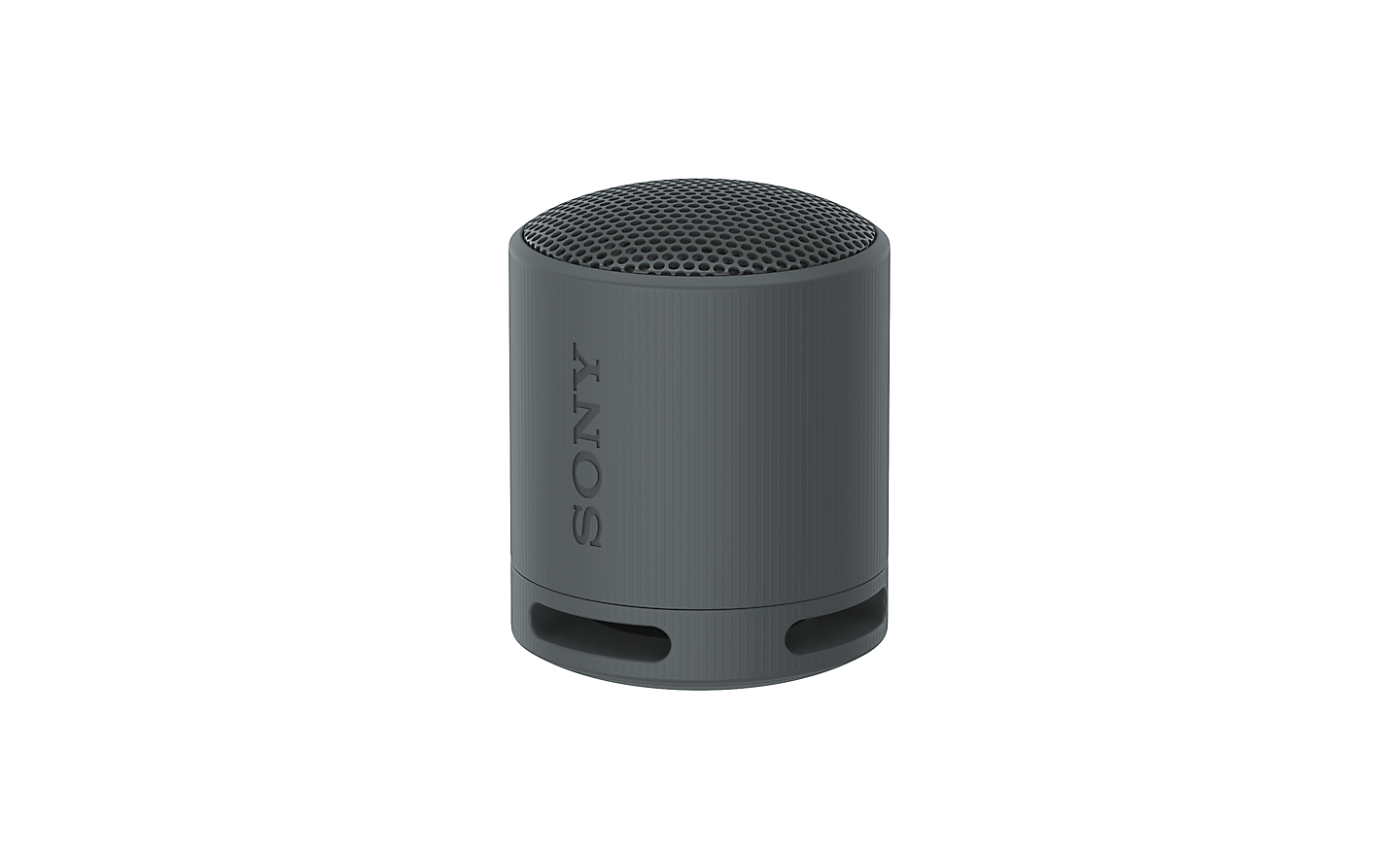 Vista a 360 gradi dello speaker SRS-XB100 di Sony