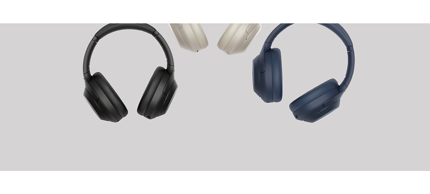The Sony WH-1000XM4 in different colours