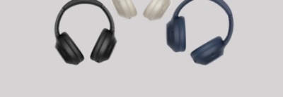 אוזניות WH-1000XM4 של Sony בצבעים שונים