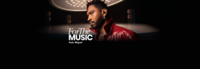 Miguel, artista de Sony, y sus auriculares WF-1000XM5