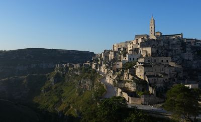 Imagen de ejemplo de un paisaje urbano antiguo