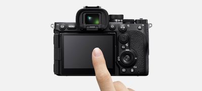 Touch operations when shooting or during playback