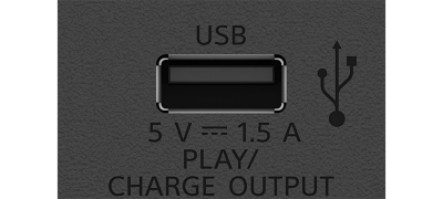 การเล่น USB และชาร์จอุปกรณ์