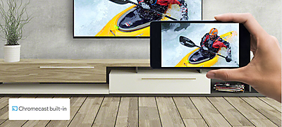 Ενσωματωμένο Chromecast™ Ενσωματωμένο Chromecast™