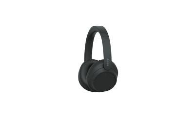 Image of a black pair of Sony WH-CH720 headphones on a white background