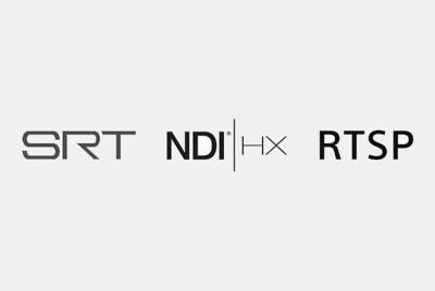 Logos of compatible streaming protocols