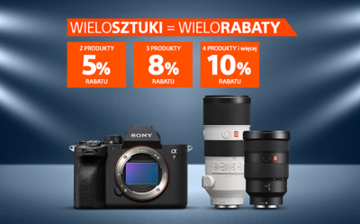 Skorzystaj z WIELORABATÓW aż do -10% na wybrane modele foto.