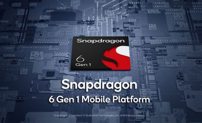 Логотип мобильной платформы Snapdragon® 6 Gen 1.