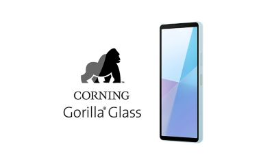 Логотип Corning® Gorilla® Glass.