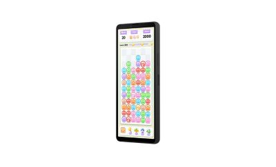 The user interface of a gaming app.